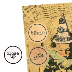 Birthday Girl Rubber Stamp