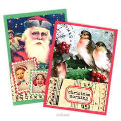 Christmas Postage Collage Sheets