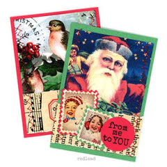 Christmas Postage Collage Sheets