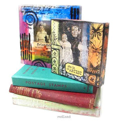 She Paints Rubber Stamp