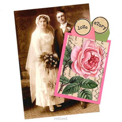 Vintage Elements 534 Wedding Collage Sheet