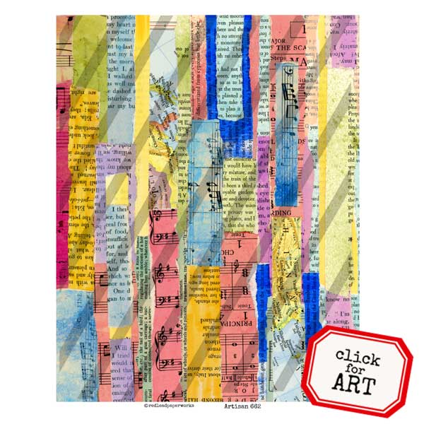 Artisan 662 Master Board Collage Sheet