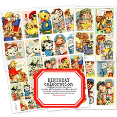 Birthday Celebration Collage Sheet Collection SAVE 25%