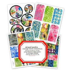 Mixed Media Collage Sheet Collection SALE!