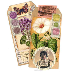 Vintage Elements 463 Flowers Collage Sheet