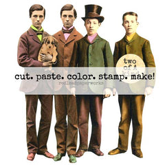 Vintage Photos Collage Sheets