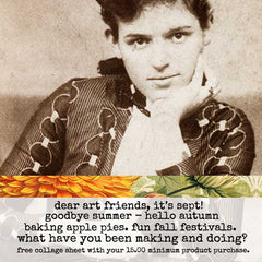 Dear Art Friends It's September!