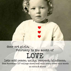 Dear Art Girls February is Love