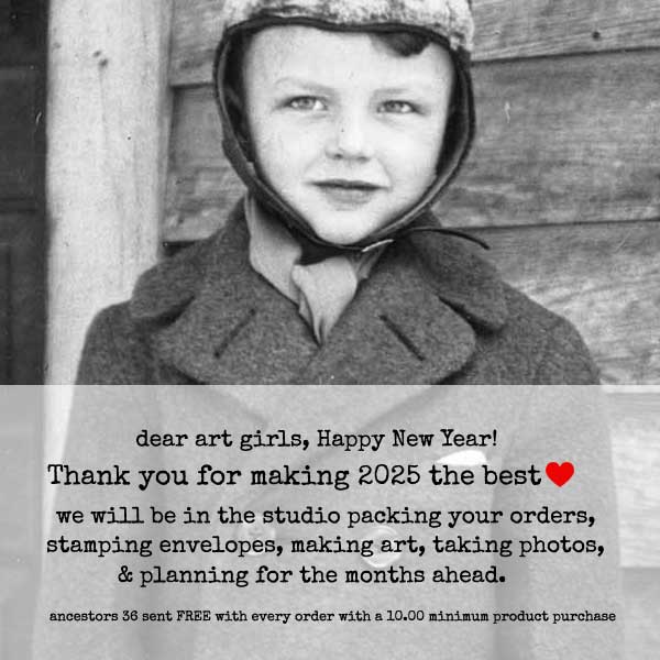 Dear Art Girls Happy New Year!