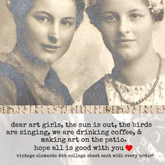 Dear Art Girls Sun Birds Art