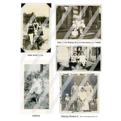 Vintage Photos Collage Sheets