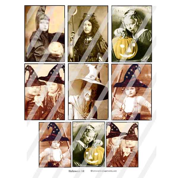 Halloween Collage Sheet 101