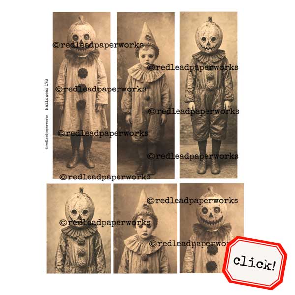 Halloween 178 Collage Sheet