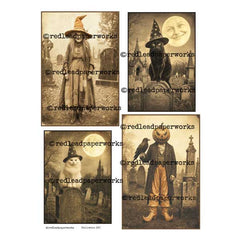Halloween 180 Collage Sheet