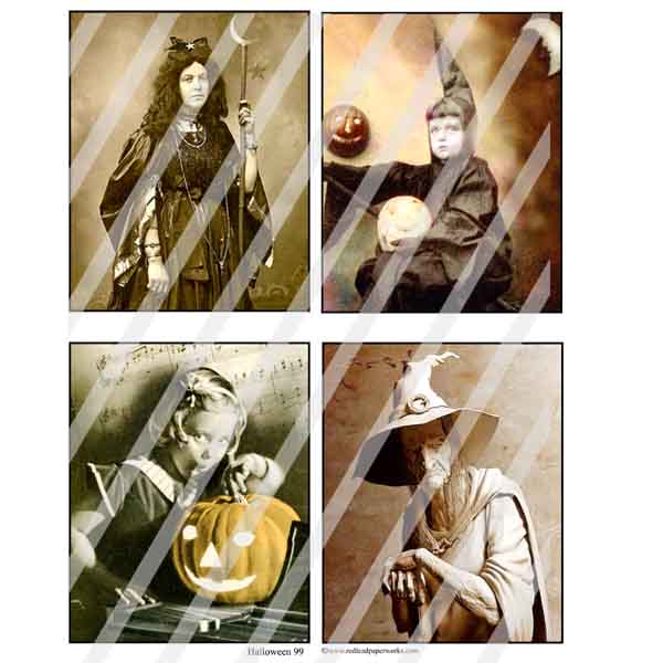 Halloween Collage Sheet 99