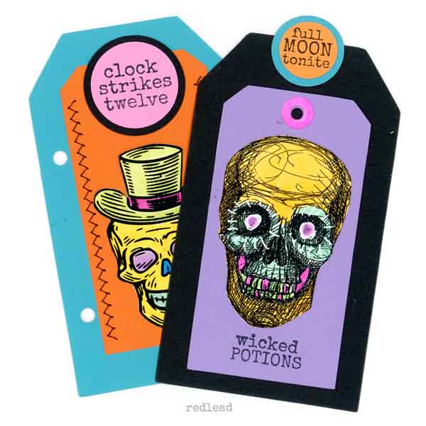 Halloween Birthday Ghost Rubber Stamp — Magnuson custom stamps