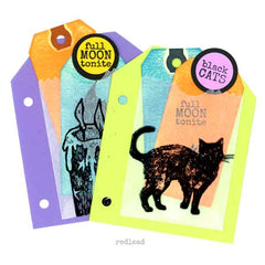 Halloween Tag Book Art Kit