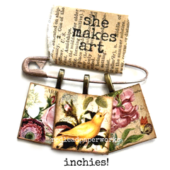 Mixed Media Inchie Mini Art