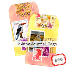 Mixed Media Junk Journal Tags