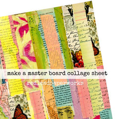 How to make a Master Board Collage Sheet