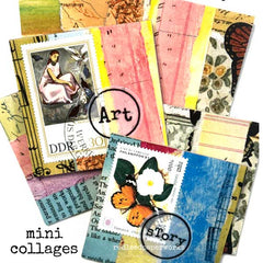 Master Board Mixed Media Mini Collages