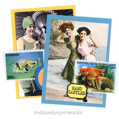 Road Trip Mermaid Artist Trading Cards