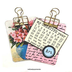 My Creative Year Calendar Rubber Stamp Save 50%