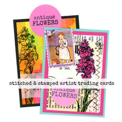 Creative Stitched and Stamped Artist Trading Cards