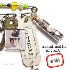 Mixed Media Assemblage Art Kit Save 15%
