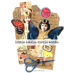 Little Labels She Sews Rubber Stamp Save 20%