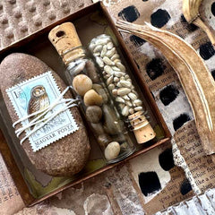 Mixed Media Nature Study Collage