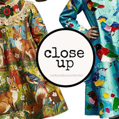 painted paper Paper doll dresses