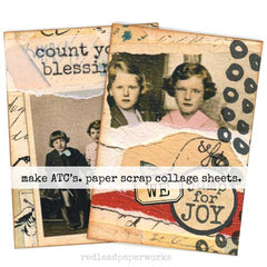 Wood Mount Jump for Joy Rubber Stamp