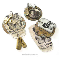 Patina Brass Jewelry Making Charms