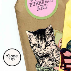 CoCo the Cat Rubber Stamp