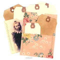 2 Stitched Kindred Spirits Pockets and Tags