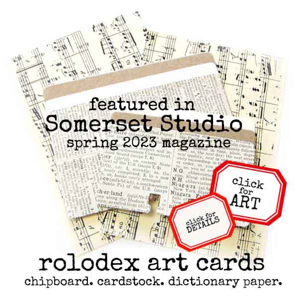 Rolodex Art Cards