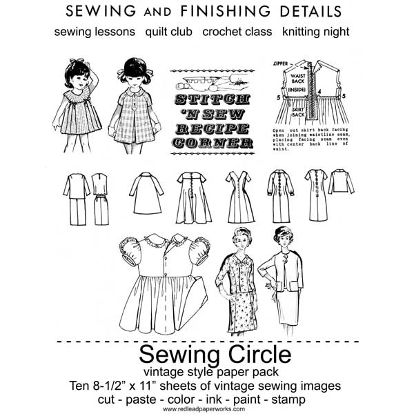 Sewing Circle Paper Pack Save 25%