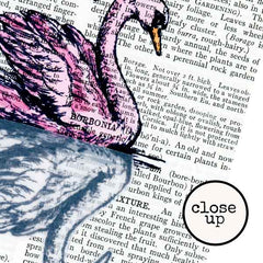 Swan Cling Mount Rubber Stamp