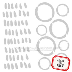 Red Lead Stencils for all Artists, Crafters, and Makers.