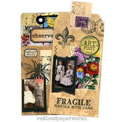 Fleur Di Lis Wood Mount Rubber Stamp SAVE 20%