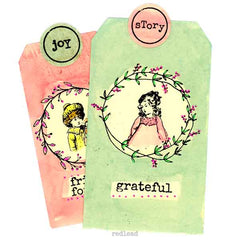wood mounted rubber stamps