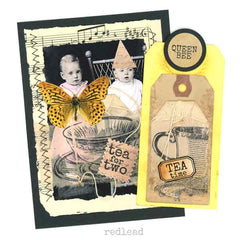 Summer Tea Cup Rubber Stamp Save 10%