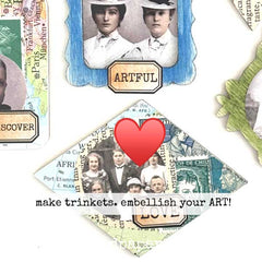 Mixed Media Trinket Art