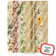 Autumn Washi Tape Collage Sheet 