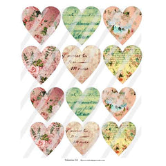 Vintage Roses Collage Sheet Set