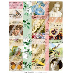 Vintage Elements Collage Sheets 