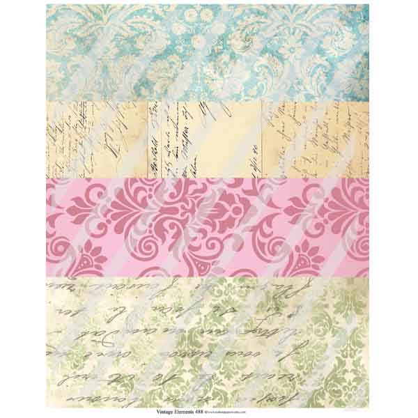 Vintage Elements 488 Collage Paper