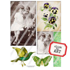 Vintage Elements 558 Collage Sheet