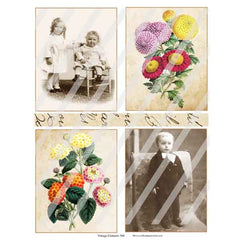 Vintage Elements 560 Collage Sheet